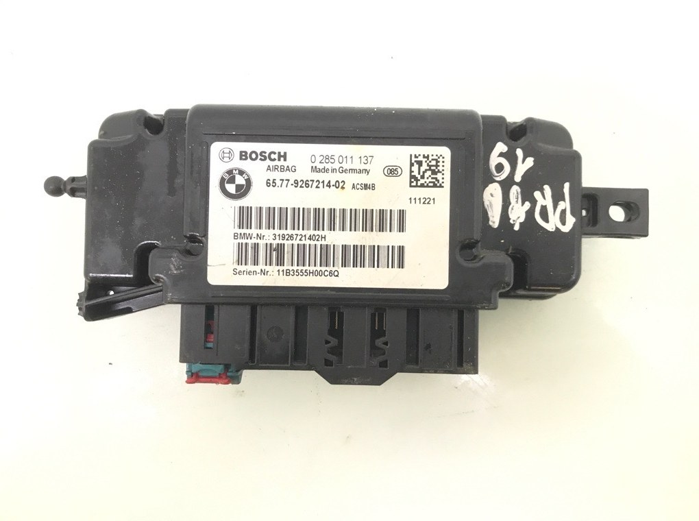 Блок AirBag для BMW 1 F20/F21, 2012 г. 2.0 TD дизель б/у