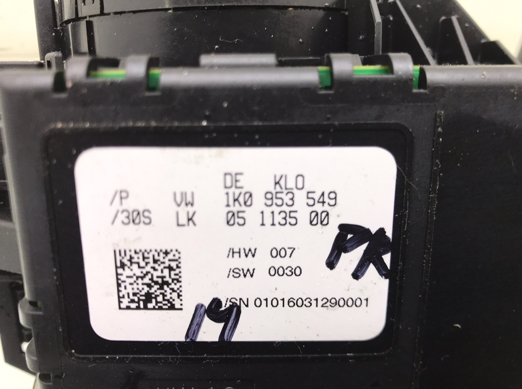 Переключатель подрулевой (стрекоза) для Volkswagen Touran, 2004 г. 1.6 FSI бензин б/у — фото 4