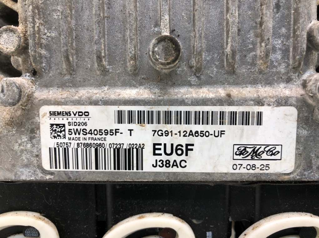 Блок управления двигателем для Ford Mondeo, 2007 г. 2.0 TDCi дизель б/у — фото 3