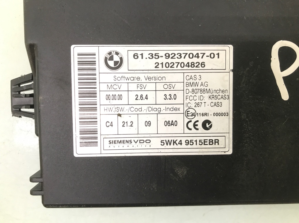 Блок комфорта для BMW 3 E90/E91/E92/E93, 2010 г. 2.0 TD дизель б/у — фото 4