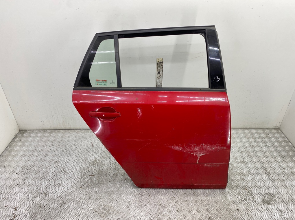 Дверь задняя правая для Skoda Fabia, 2008 г. 1.9 TDi дизель б/у