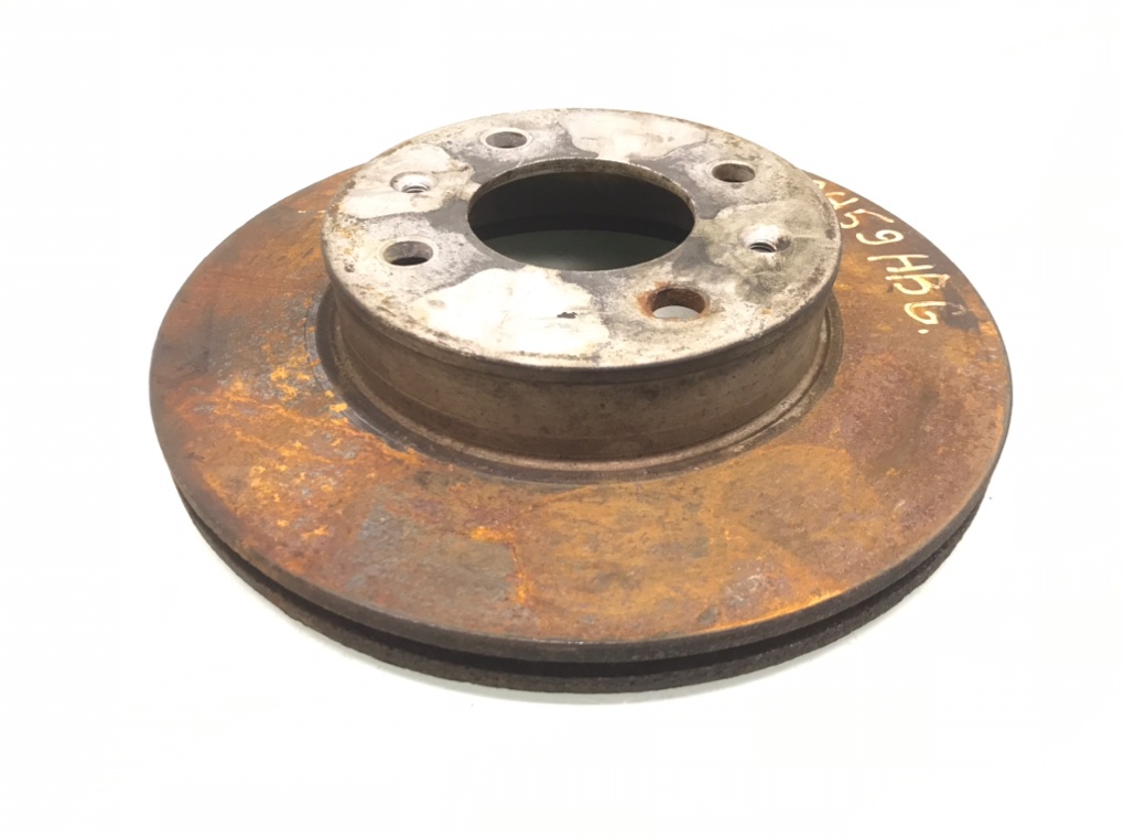 Диск тормозной передний для Hyundai i10, 2009 г. 1.2 i бензин б/у