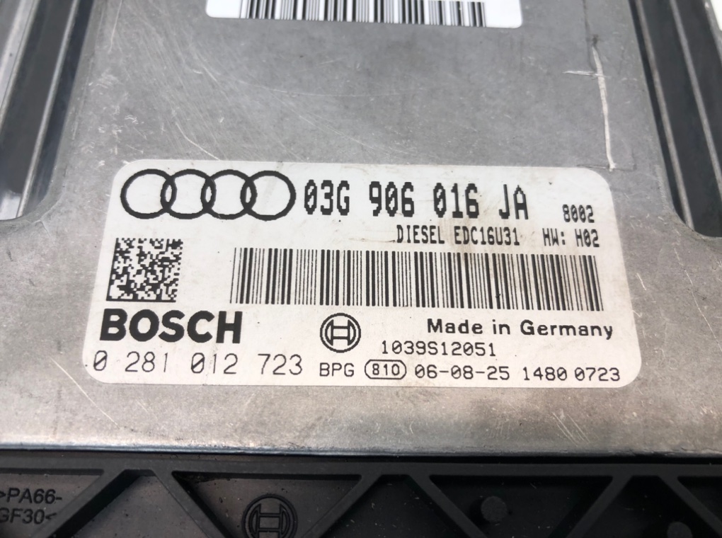 Блок управления двигателем для Audi A4, 2006 г. 1.9 TDi дизель б/у — фото 3