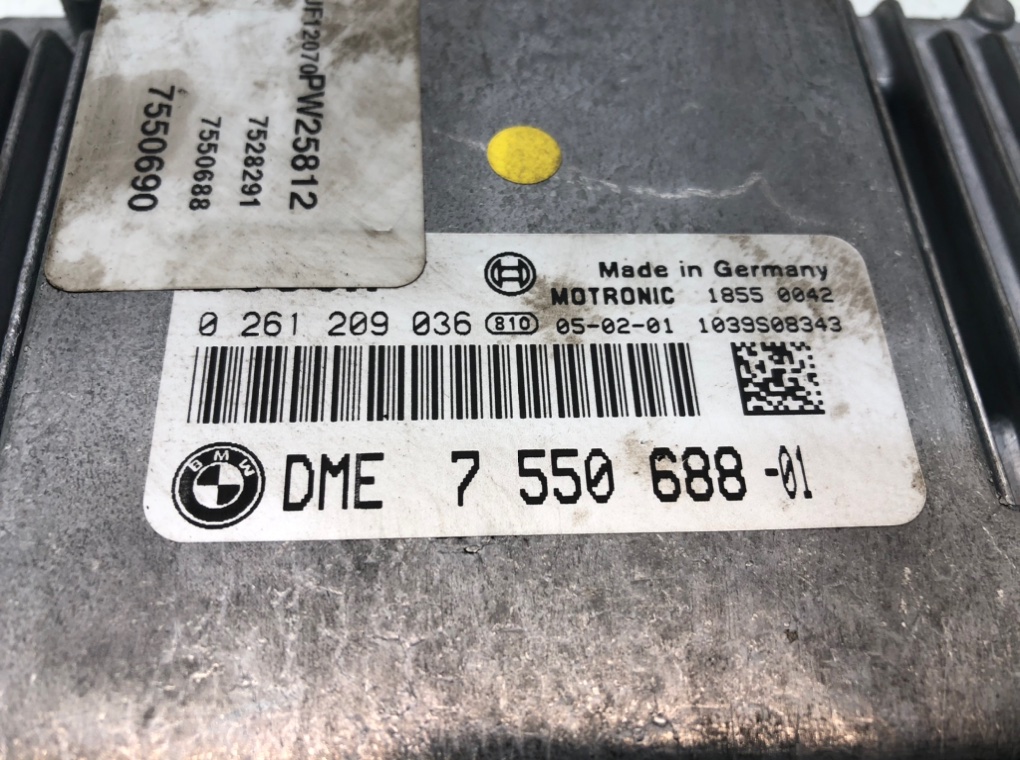 Блок управления двигателем для BMW 1 E87/E81/E82/E88, 2005 г. 1.6 i бензин б/у — фото 3