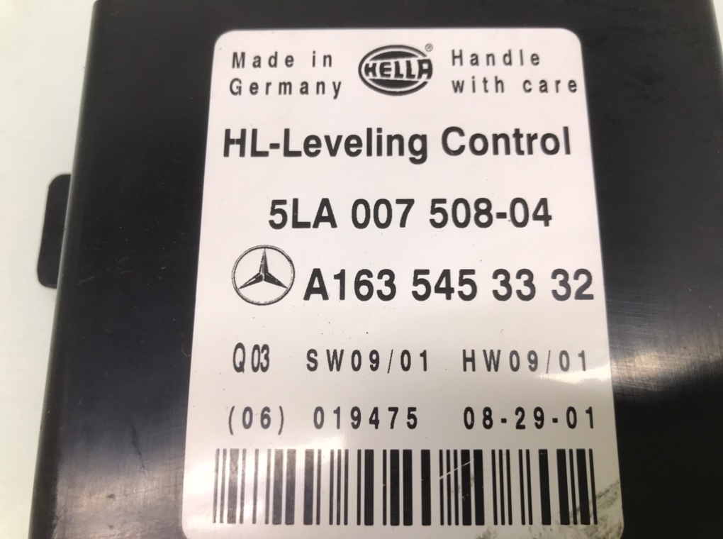 Блок управления светом для Mercedes ML W163, 2001 г. 3.2 i бензин б/у — фото 4