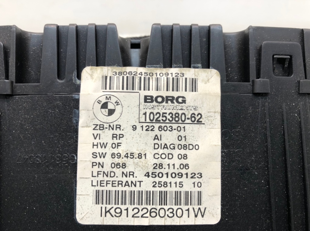 Щиток приборов (приборная панель) для BMW 3 E90/E91/E92/E93, 2006 г. 2.0 TD дизель б/у — фото 4