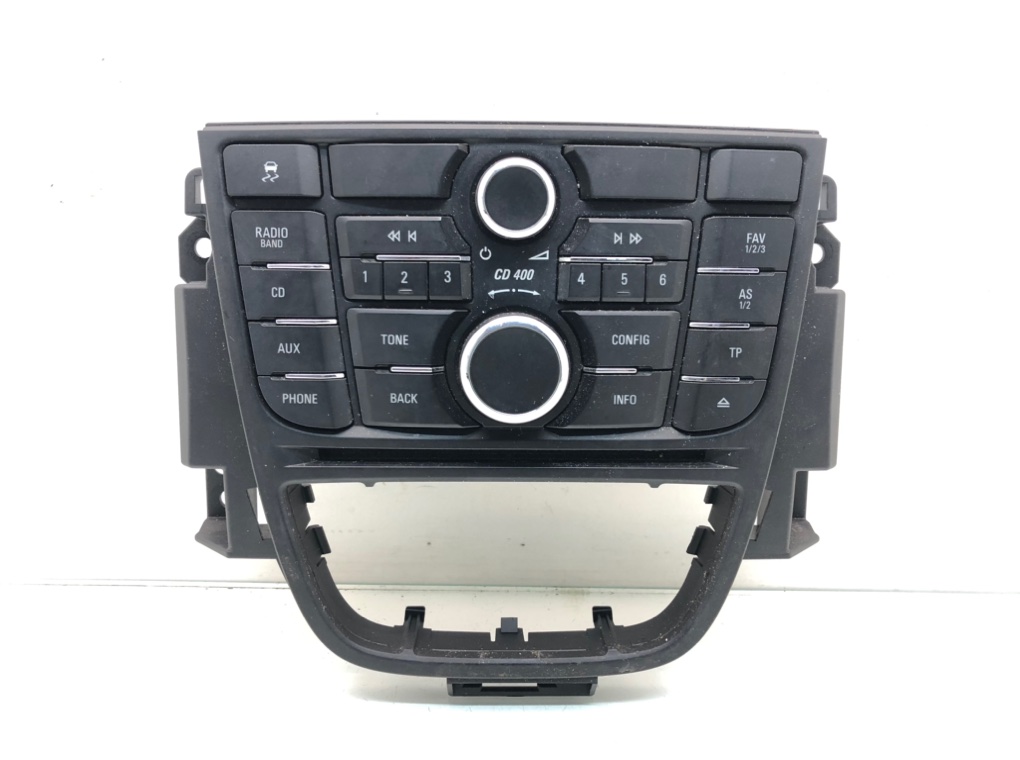 Блок управления магнитолой для Opel Astra, 2011 г. 1.6 i бензин б/у