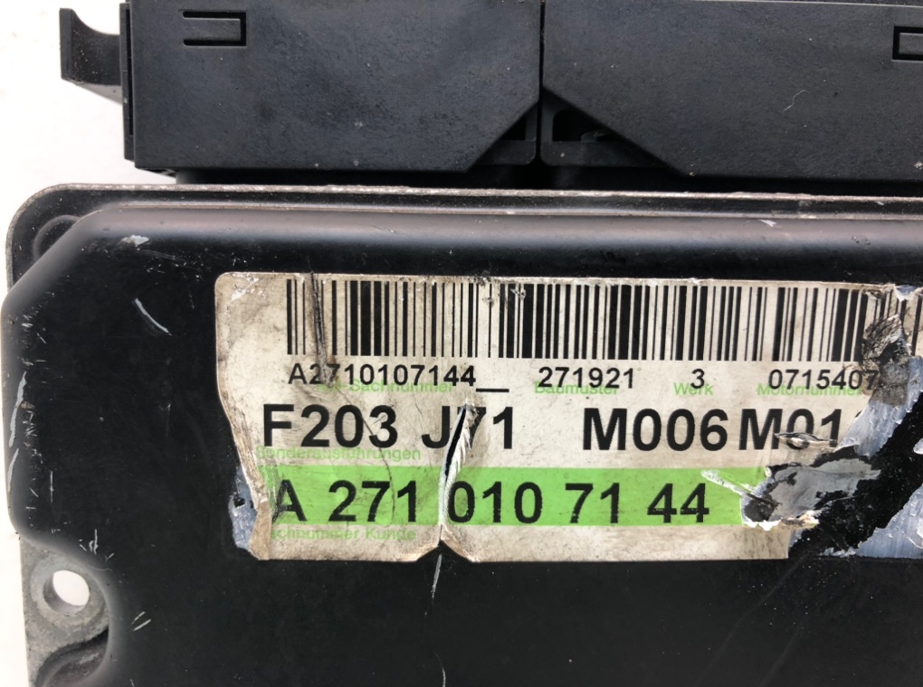 Блок управления двигателем для Mercedes C W203, 2005 г. 1.8 i бензин б/у — фото 4