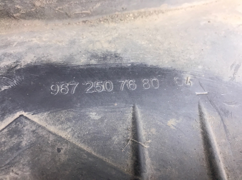 Защита арок передняя правая (подкрылок) для Peugeot 207, 2010 г. 1.6 HDi дизель б/у — фото 6