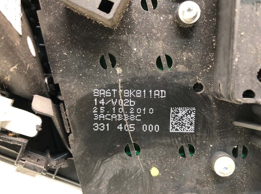Блок управления магнитолой для Ford Fiesta, 2010 г. 1.4 i бензин б/у — фото 5