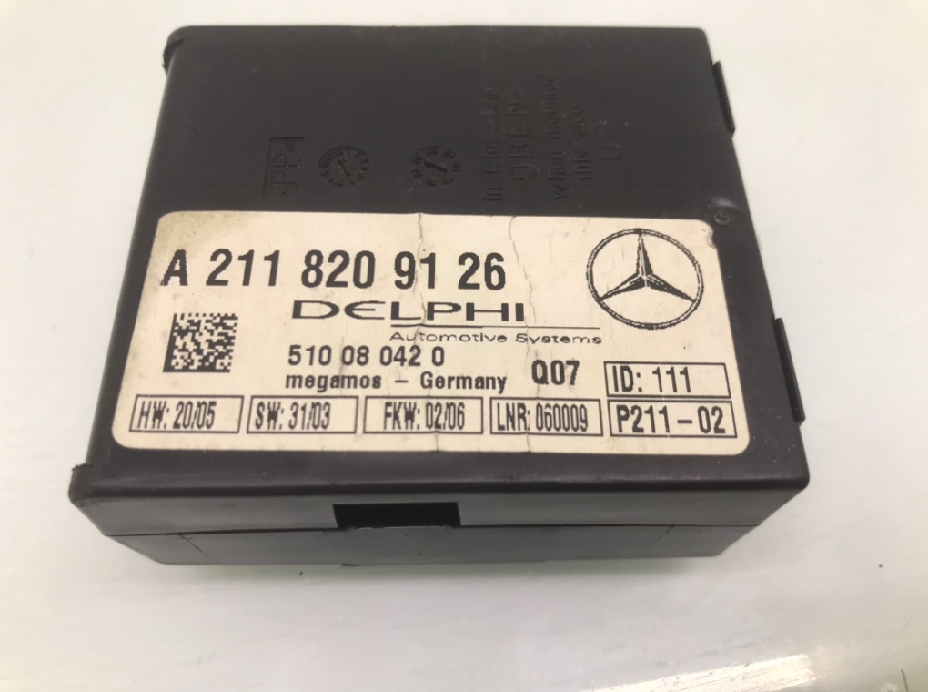 Блок управления сигнализацией для Mercedes C W203, 2006 г. 2.5 i бензин б/у — фото 5