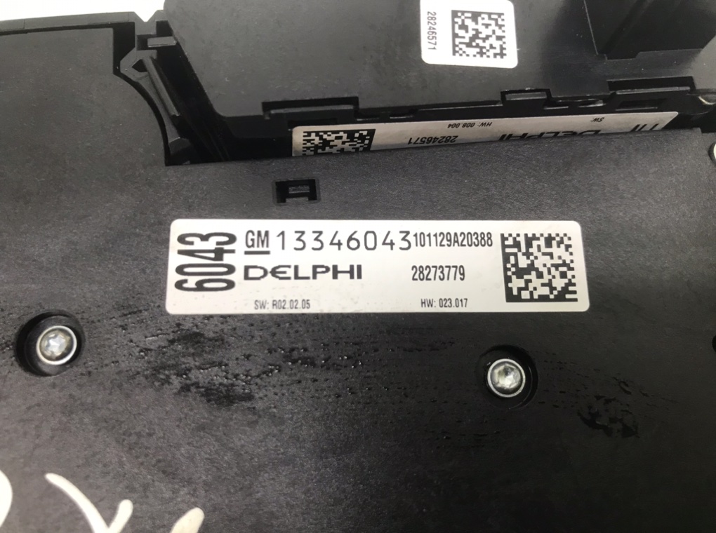 Блок управления магнитолой для Opel Meriva, 2010 г. 1.4 i бензин б/у — фото 6