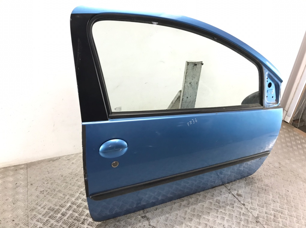 Дверь передняя правая для Peugeot 107, 2006 г. 1.0 i бензин б/у — фото 4
