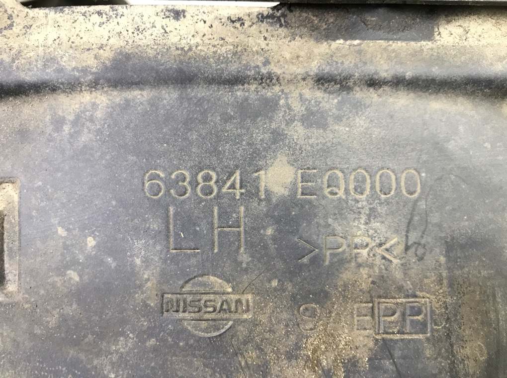 Защита арок передняя левая (подкрылок) для Nissan X-Trail, 2004 г. 2.2 DCi дизель б/у — фото 7