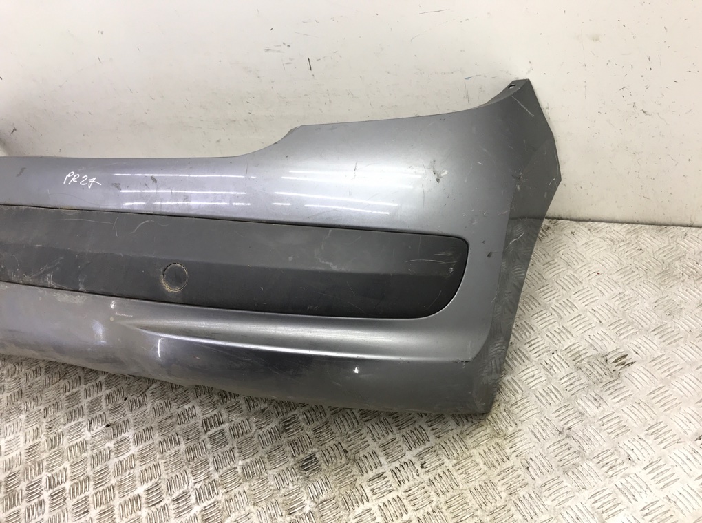 Бампер задний для Peugeot 207, 2010 г. 1.4 HDi дизель б/у — фото 2