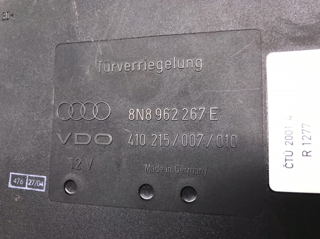 Блок комфорта для Audi TT, 2004 г. 1.8 Ti бензин б/у — фото 5