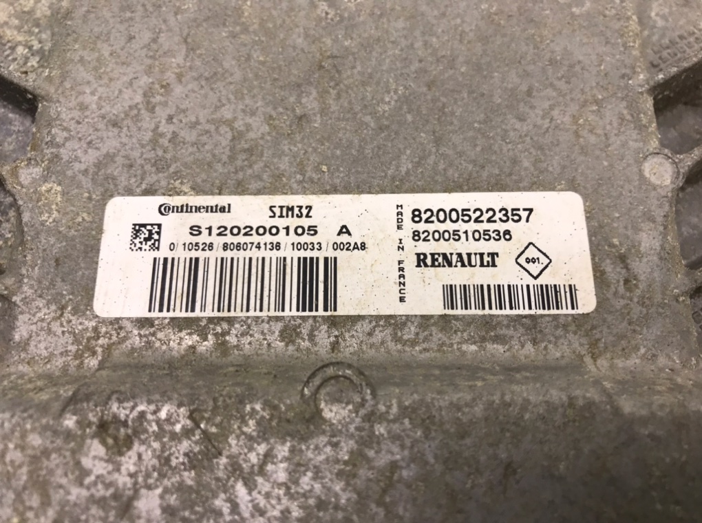Блок управления двигателем для Renault Clio, 2010 г. 1.2 i бензин б/у — фото 5