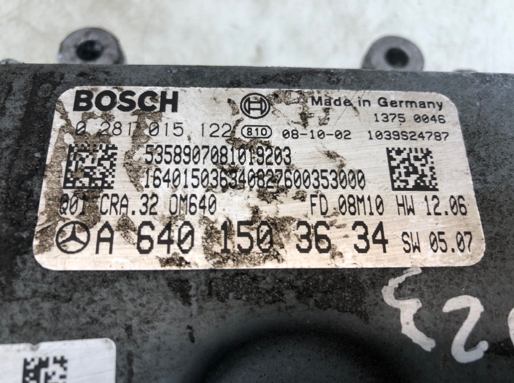 Блок управления двигателем для Mercedes B W245, 2008 г. 2.0 CDi дизель б/у — фото 7
