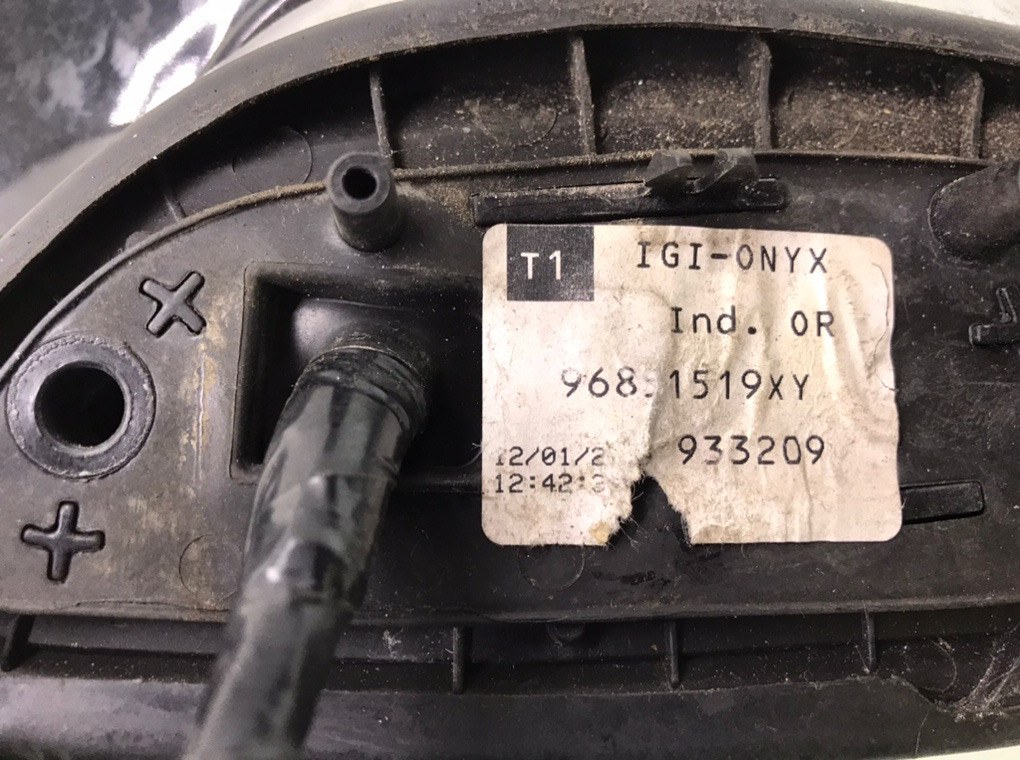 Зеркало наружное левое для Citroen C4 Picasso, 2009 г. 1.6 HDi дизель б/у — фото 9