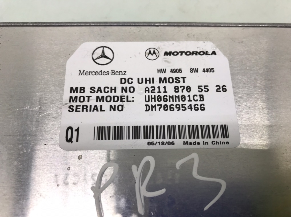 Блок Bluetooth для Mercedes C W203, 2006 г. 2.2 CDi дизель б/у — фото 5