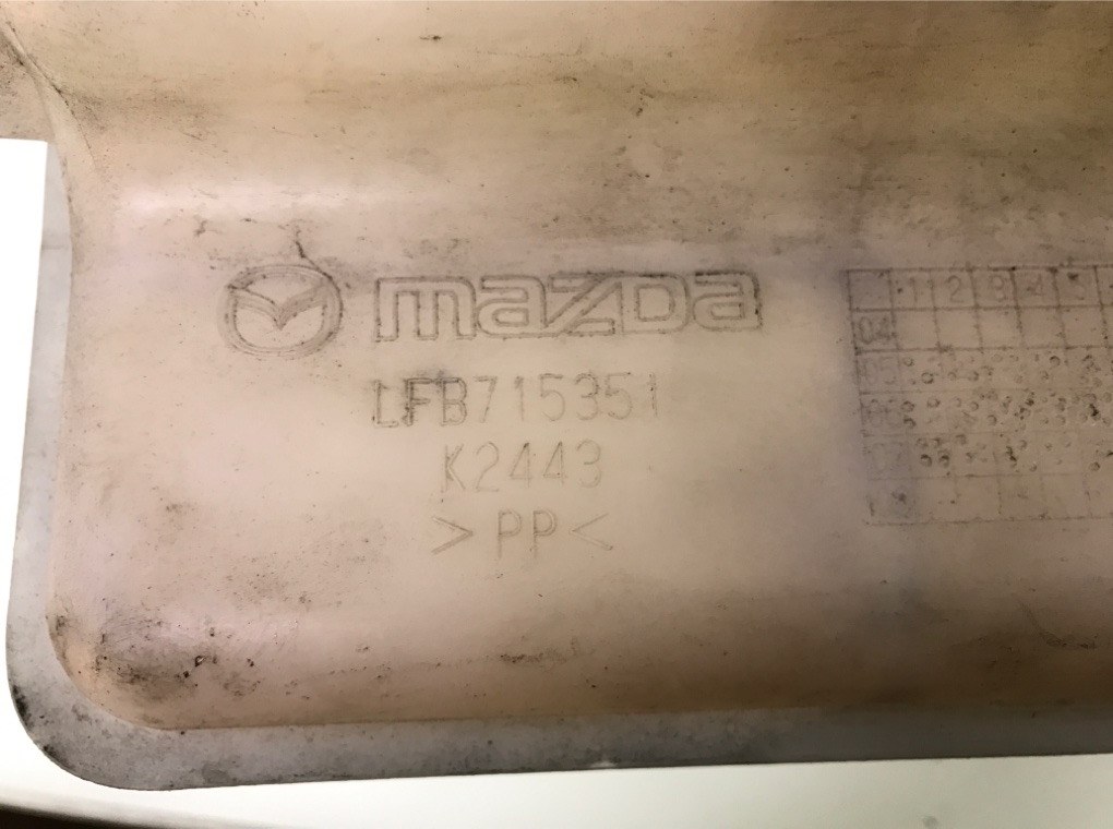 Бачок расширительный для Mazda 5, 2008 г. 1.8 i бензин б/у — фото 5