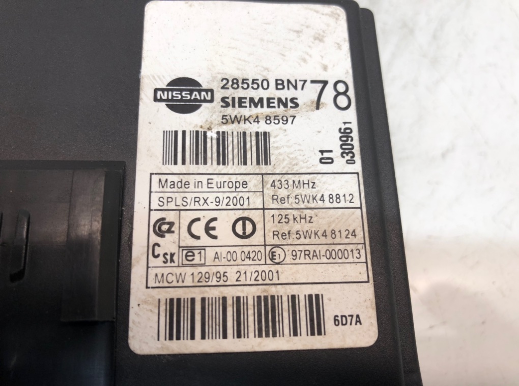 Блок комфорта для Nissan Almera, 2003 г. 2.2 DCi дизель б/у — фото 7
