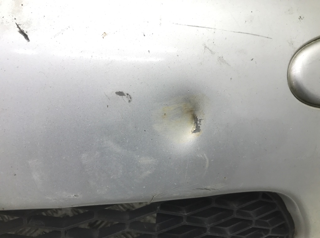 Бампер передний для Toyota Aygo, 2007 г. 1.0 i бензин б/у — фото 7