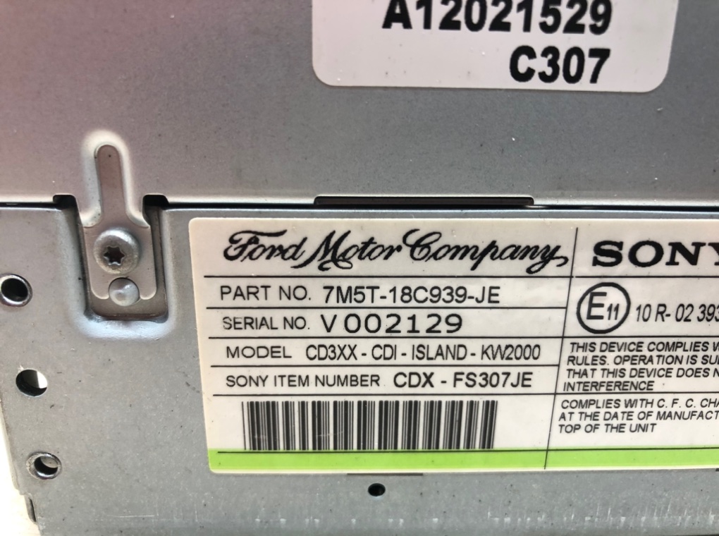 Магнитола для Ford Focus, 2007 г. 1.6 TDCi дизель б/у — фото 7