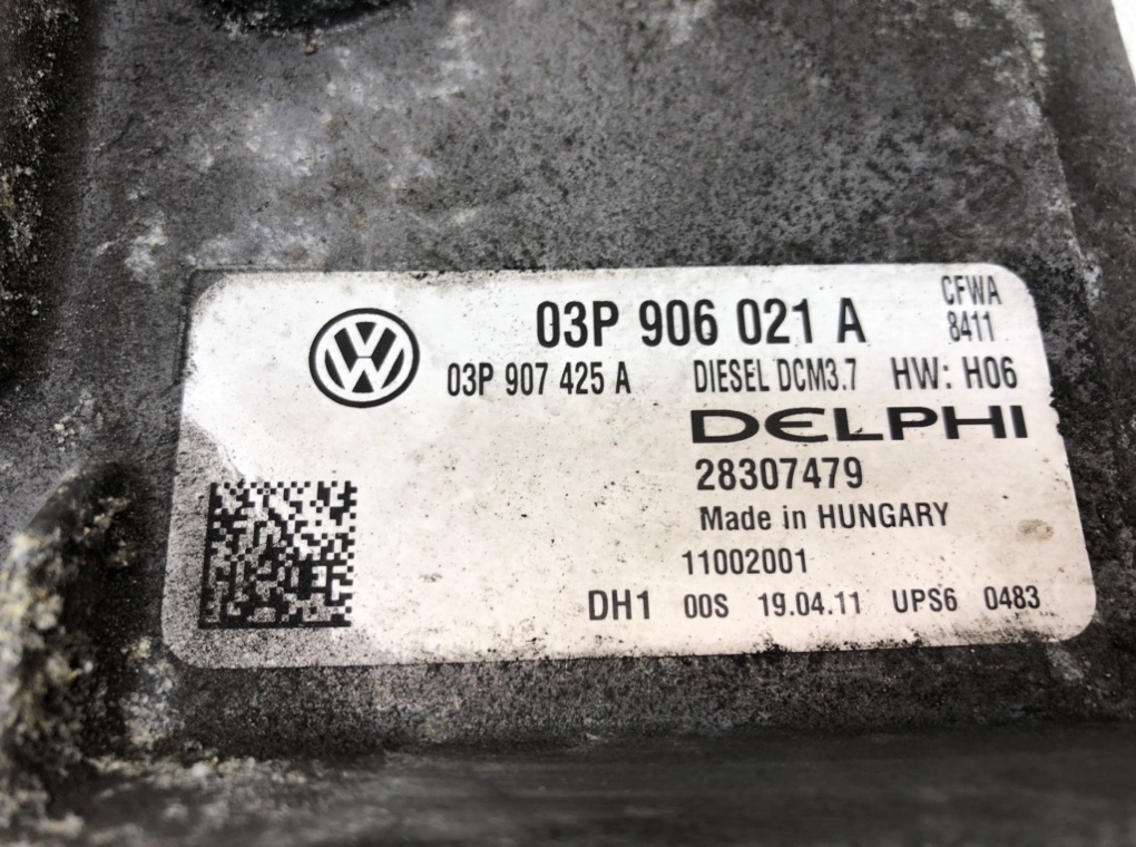 Блок управления двигателем для Volkswagen Polo, 2011 г. 1.2 TDi дизель б/у — фото 7