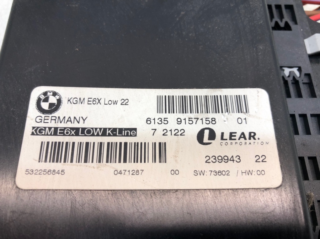 Блок комфорта для BMW 5 E60/E61, 2007 г. 2.0 TD дизель б/у — фото 7