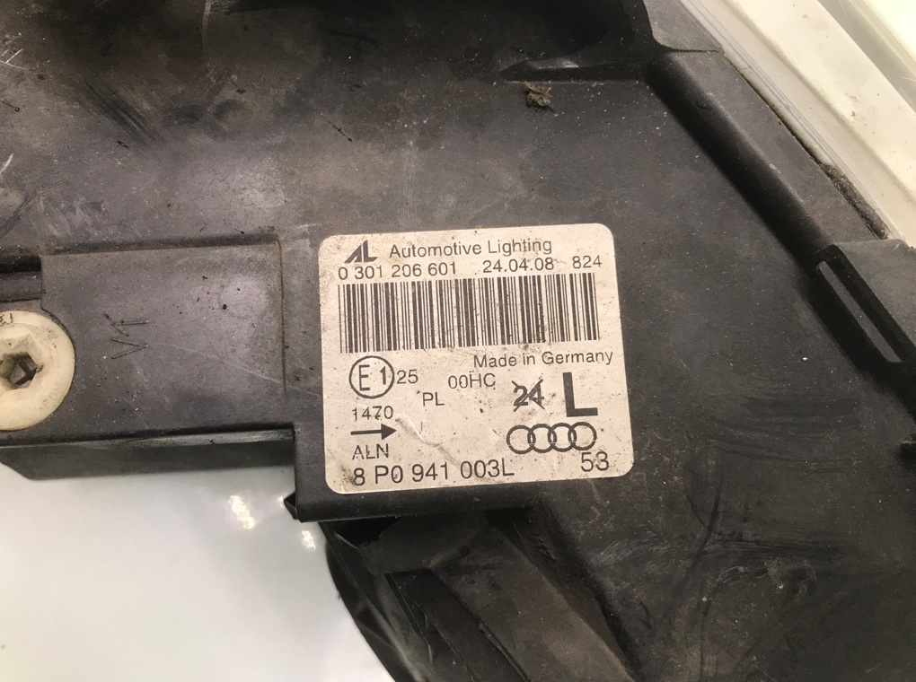 Фара левая для Audi A3, 2006 г. 2.0 TFSI бензин б/у — фото 5