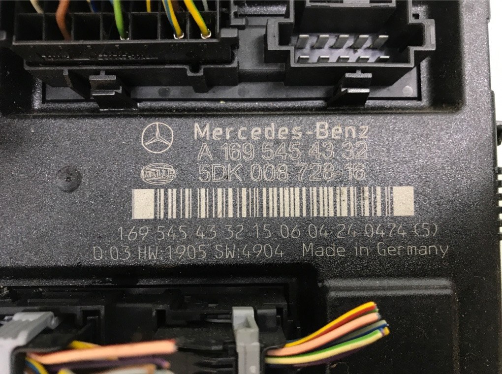Блок комфорта для Mercedes A W169, 2006 г. 2.0 CDi дизель б/у — фото 5
