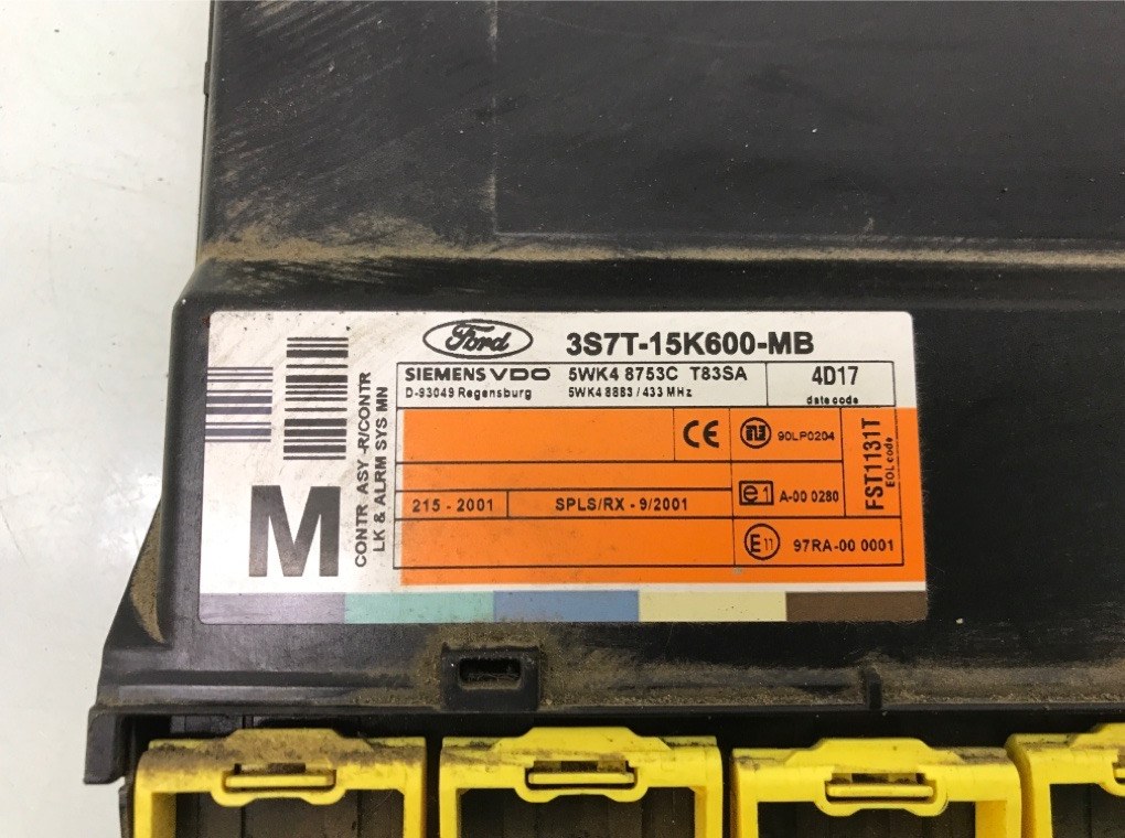 Блок комфорта для Ford Mondeo, 2004 г. 2.0 TDCi дизель б/у — фото 5