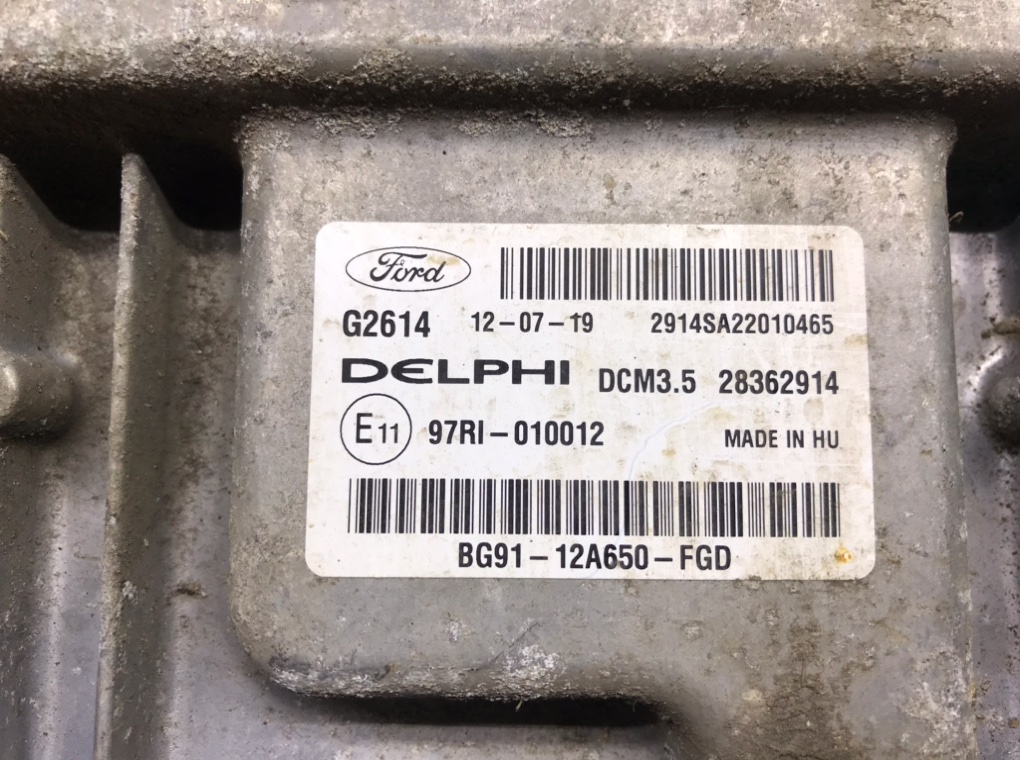 Блок управления двигателем для Ford Mondeo, 2012 г. 2.0 TDCi дизель б/у — фото 5