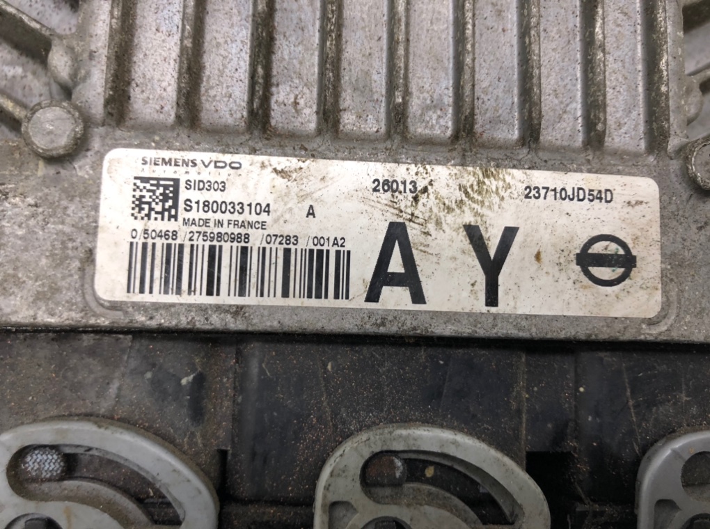 Блок управления двигателем для Nissan Qashqai, 2007 г. 1.5 DCi дизель б/у — фото 5