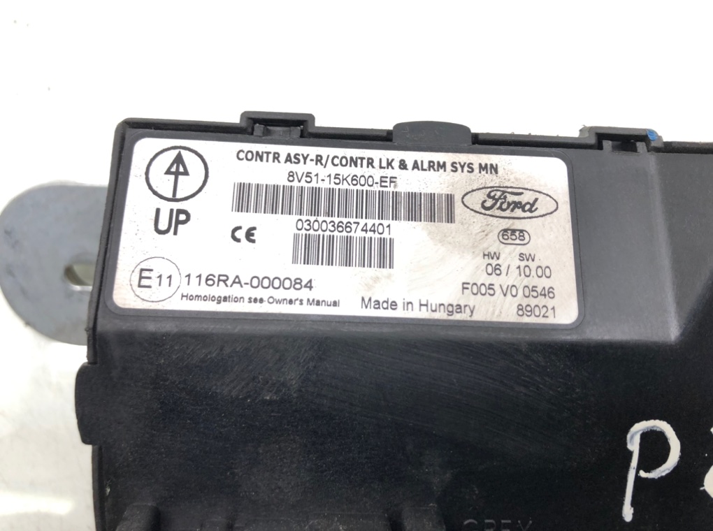 Блок комфорта для Ford Fiesta, 2008 г. 1.6 TDCi дизель б/у — фото 5