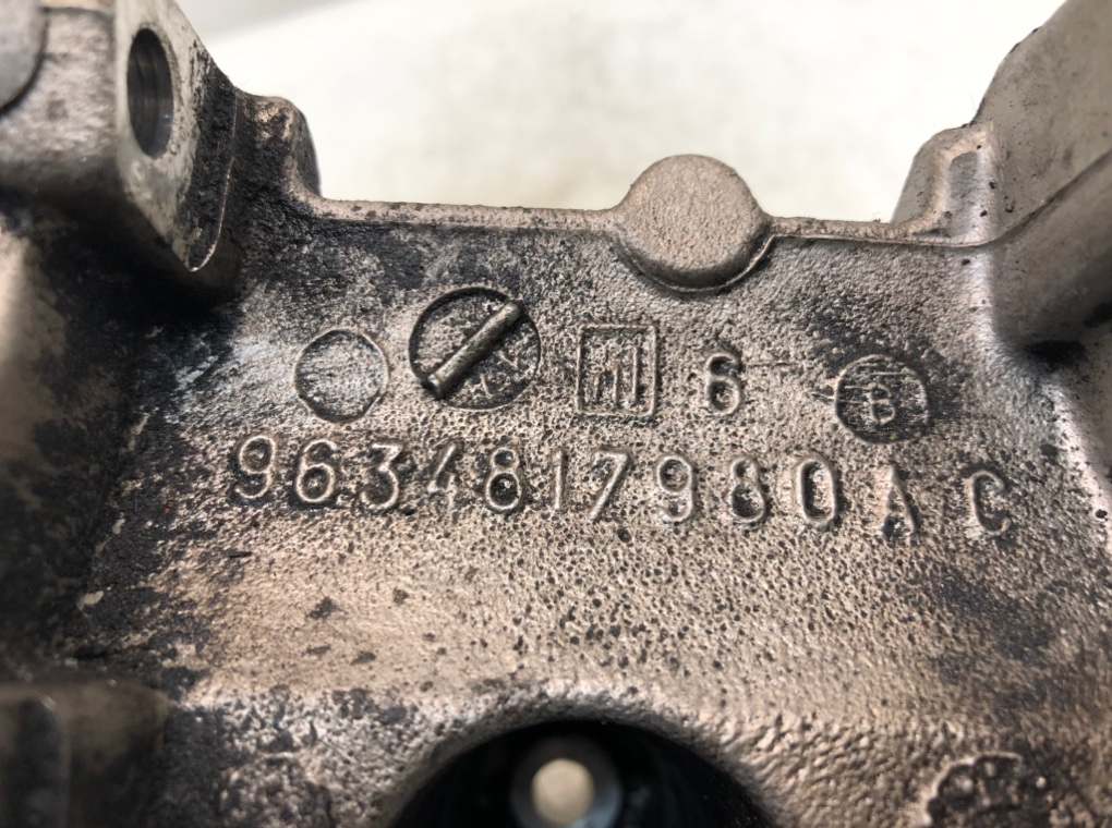 Натяжитель ремня генератора для Peugeot 206, 2001 г. 2.0 HDi дизель б/у — фото 6