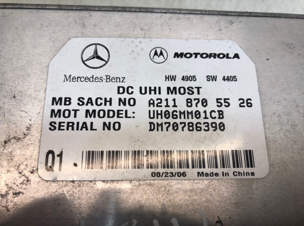Блок Bluetooth для Mercedes ML W164, 2007 г. 4.0 CDi дизель б/у — фото 7