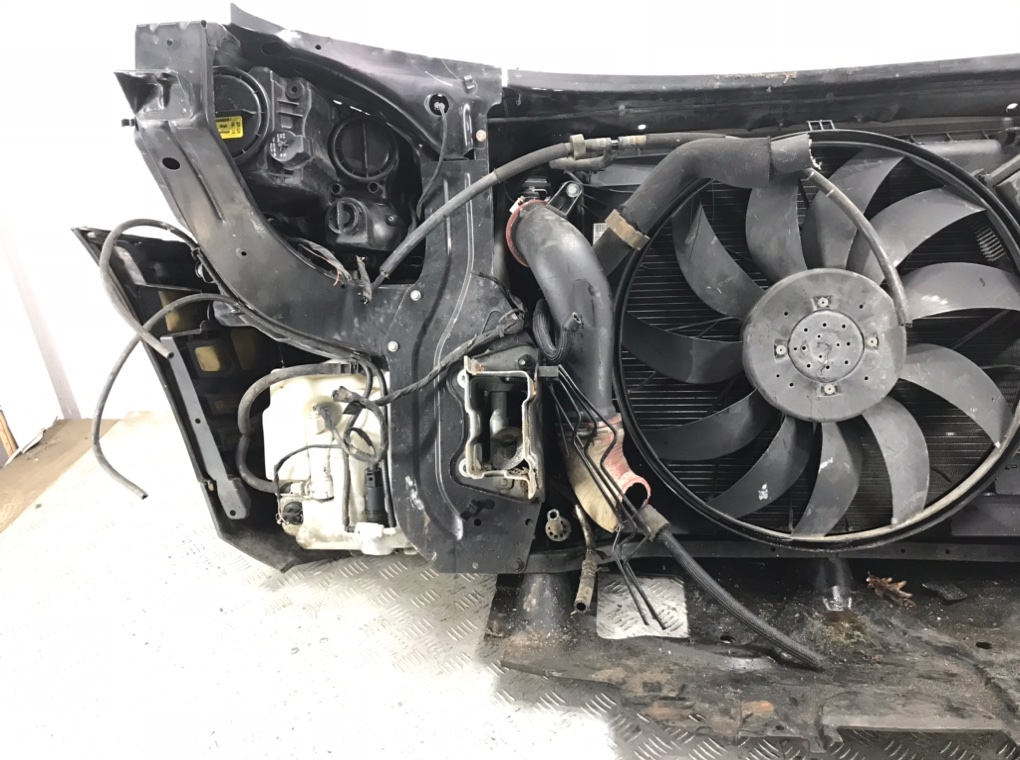 Передняя часть (ноускат) в сборе для Mercedes ML W164, 2007 г. 4.0 CDi дизель б/у — фото 6