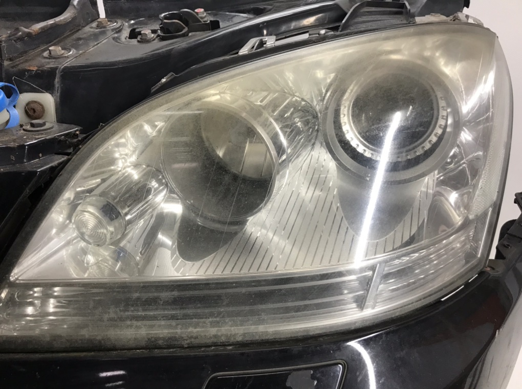 Передняя часть (ноускат) в сборе для Mercedes ML W164, 2007 г. 4.0 CDi дизель б/у — фото 11