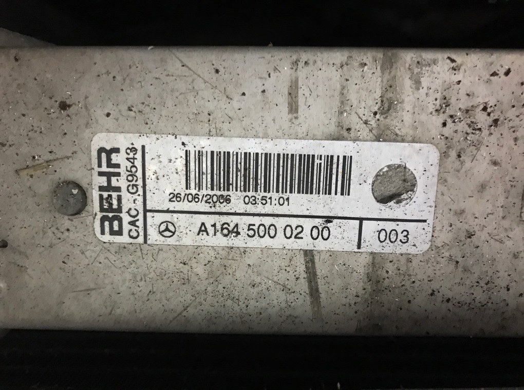 Передняя часть (ноускат) в сборе для Mercedes ML W164, 2007 г. 4.0 CDi дизель б/у — фото 14