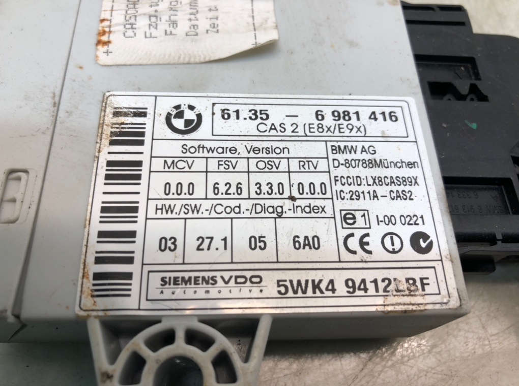 Блок комфорта для BMW 5 E60/E61, 2005 г. 2.5 TD дизель б/у — фото 7