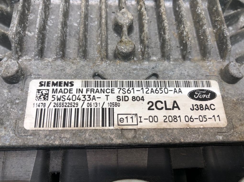 Блок управления двигателем для Ford Fiesta, 2006 г. 1.4 TDCi дизель б/у — фото 7