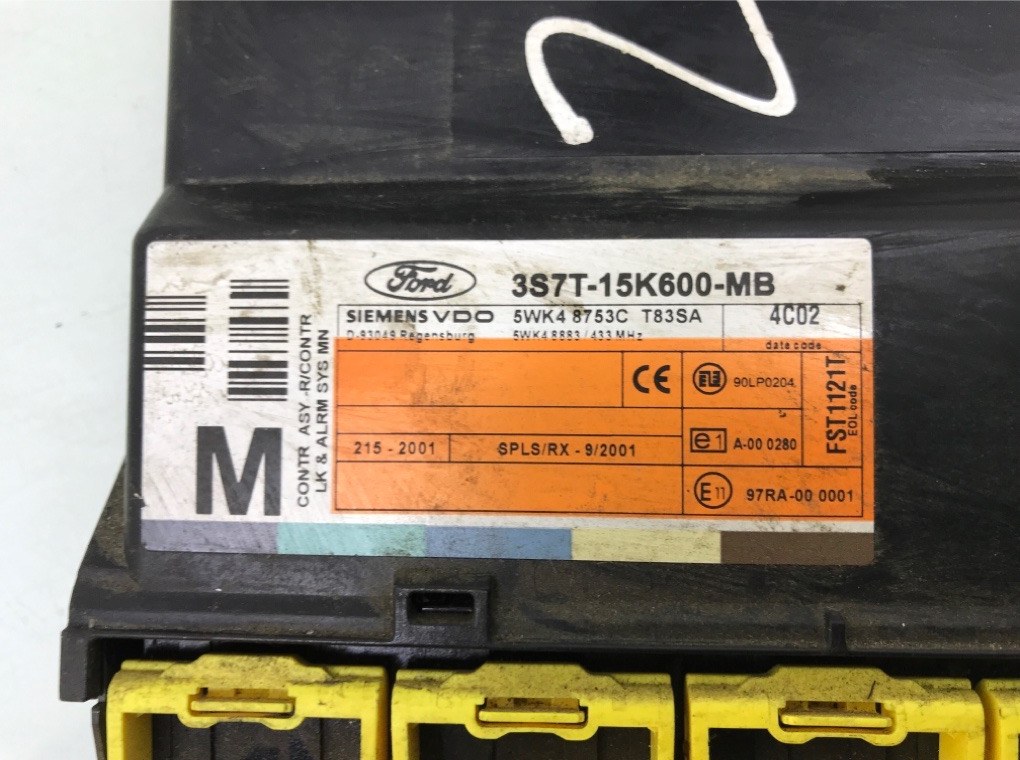 Блок комфорта для Ford Mondeo, 2004 г. 2.0 TDCi дизель б/у — фото 5