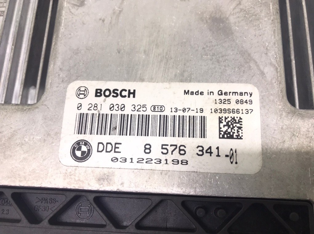 Блок управления двигателем для BMW 1 F20/F21, 2013 г. 2.0 TD дизель б/у — фото 6