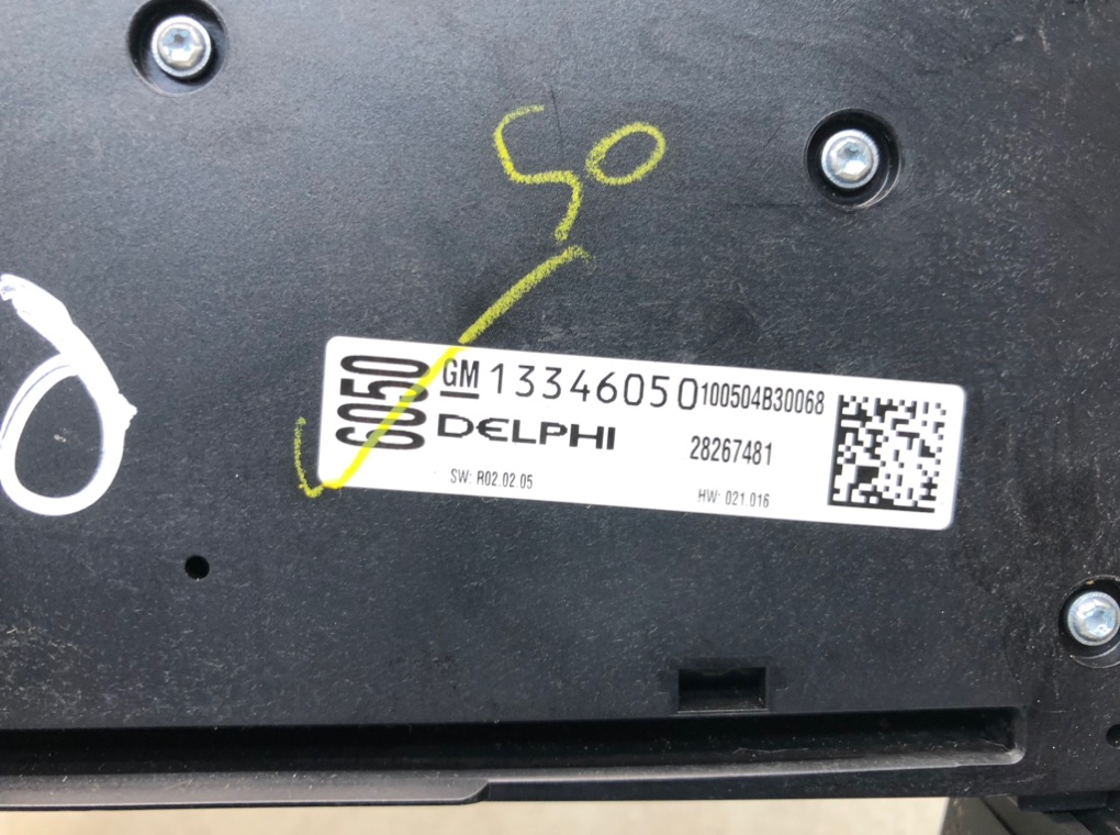 Блок управления магнитолой для Opel Astra, 2010 г. 1.3 CDTi дизель б/у — фото 8