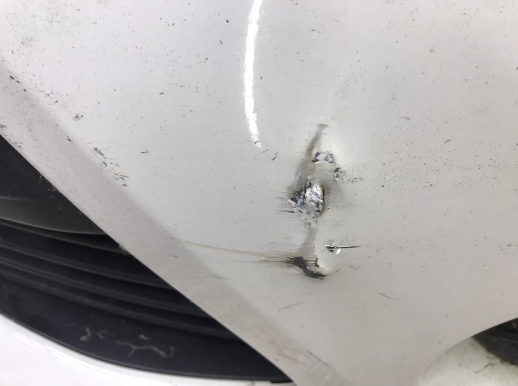 Бампер передний для Toyota Aygo, 2012 г. 1.0 i бензин б/у — фото 10
