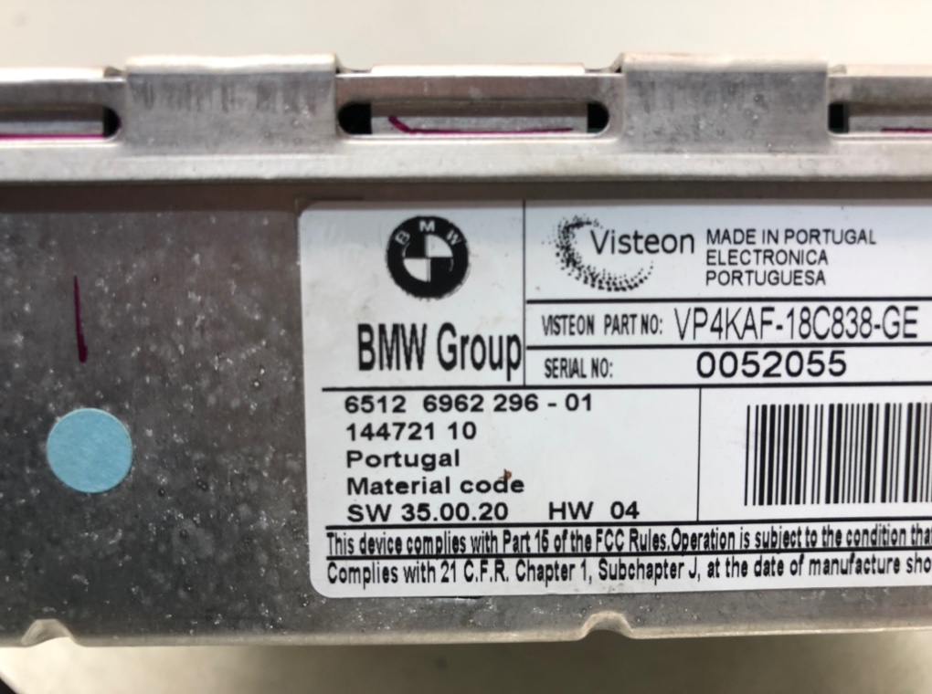 Магнитола для BMW 1 E87/E81/E82/E88, 2005 г. 1.6 i бензин б/у — фото 8
