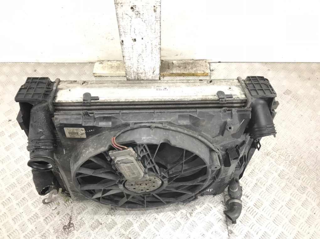 Кассета радиаторов для BMW 1 E87/E81/E82/E88, 2009 г. 2.0 TD дизель б/у — фото 6