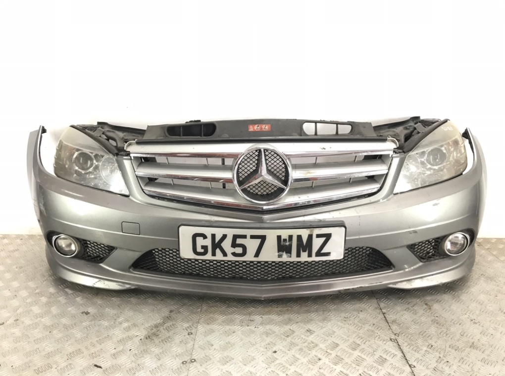 Передняя часть (ноускат) в сборе для Mercedes C W204, 2008 г. 2.2 CDi дизель б/у